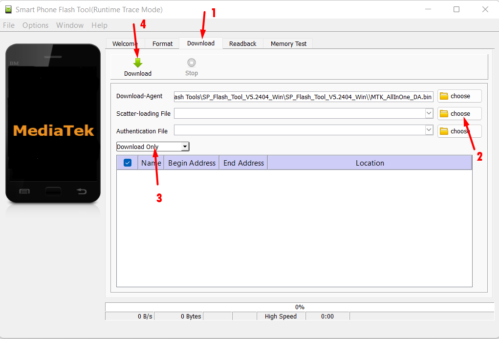 SP Flash Tool Quick Tips